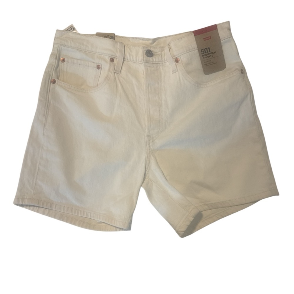 Levis- 501 Mid-Thigh Shorts High Rise